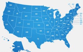 US map for Acore RE report