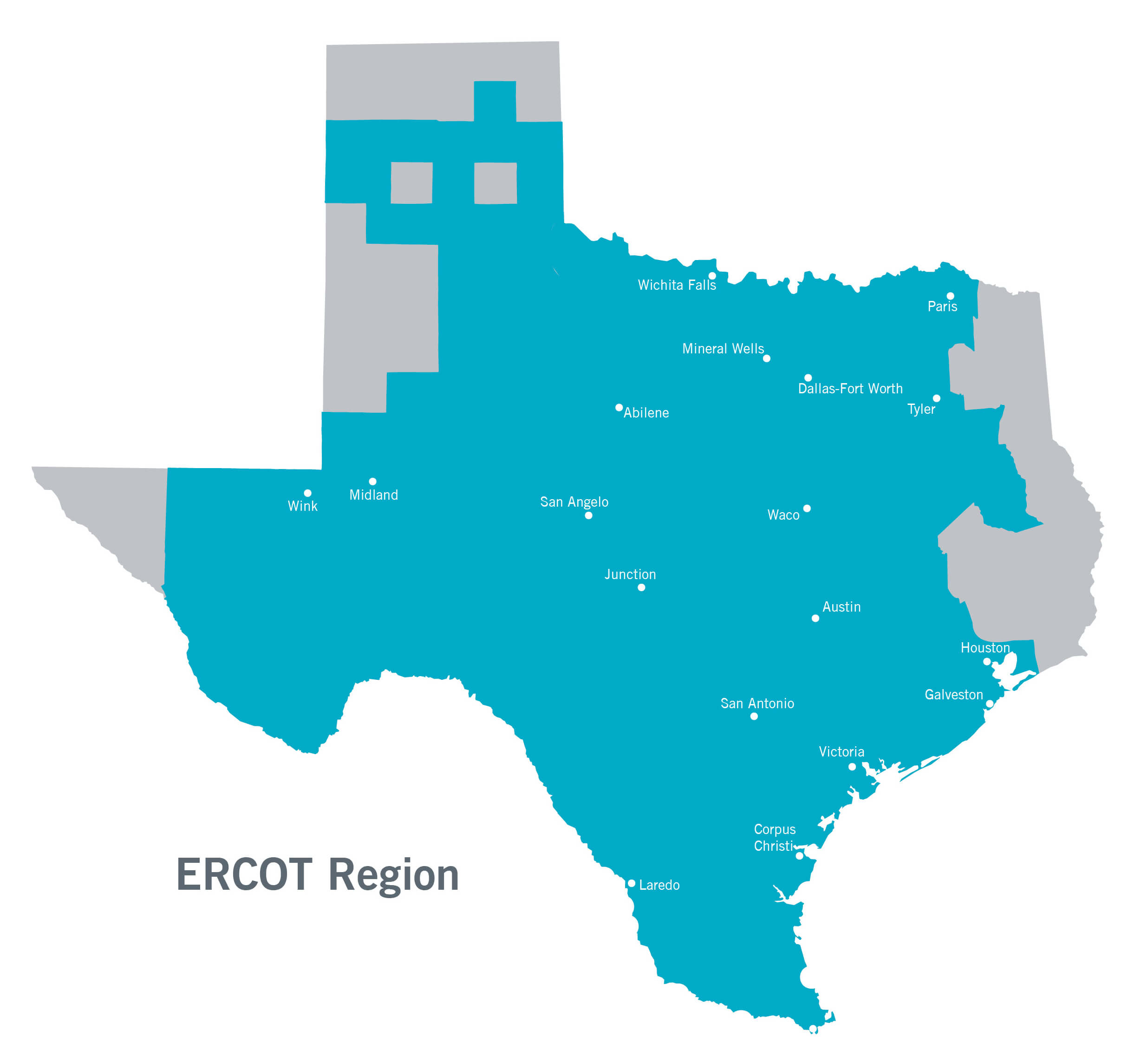 ERCOT region