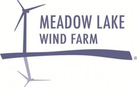 Meadow lake wind logo