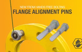 New Flange Alignment Pin from Hands Free Bolting