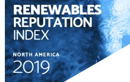 In a new ranking of US renewable energy companies’ reputation, international developers crowd the top five, alongside banks and specialist service providers.