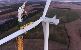 Vestas turbine construction