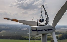 Vestas turbine installation