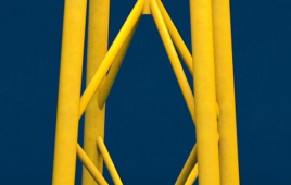 On typical wind-farm development, in water depths of 20 meters and above, the iJacket is estimated to deliver a significant reduction in overall foundation costs. Watch a video about how it’s designed at tinyurl.com/iJacket